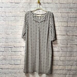 Laundry By Shelli Segal Geometric Dress